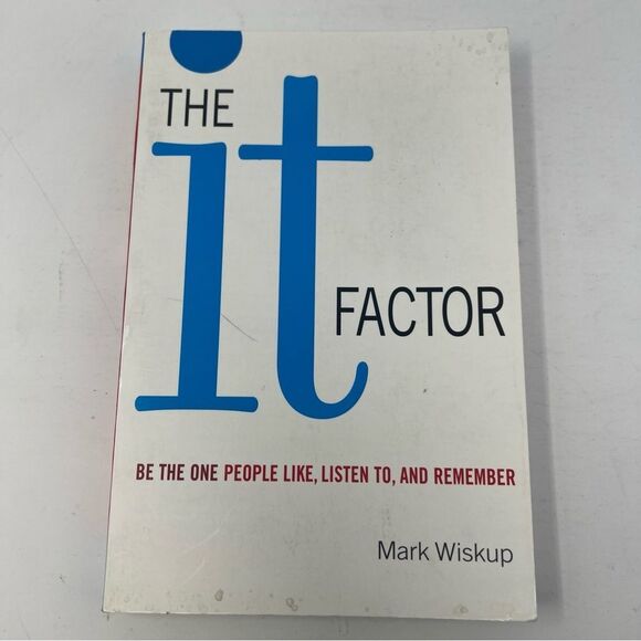 The It Factor Book by Mark Wiskup - Picture 1 of 9